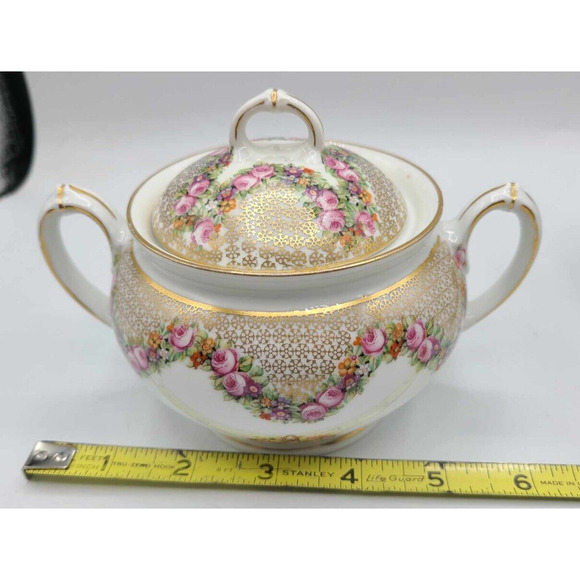 Vintage MZ Austria Sugar and Creamer - Picture 9 of 15